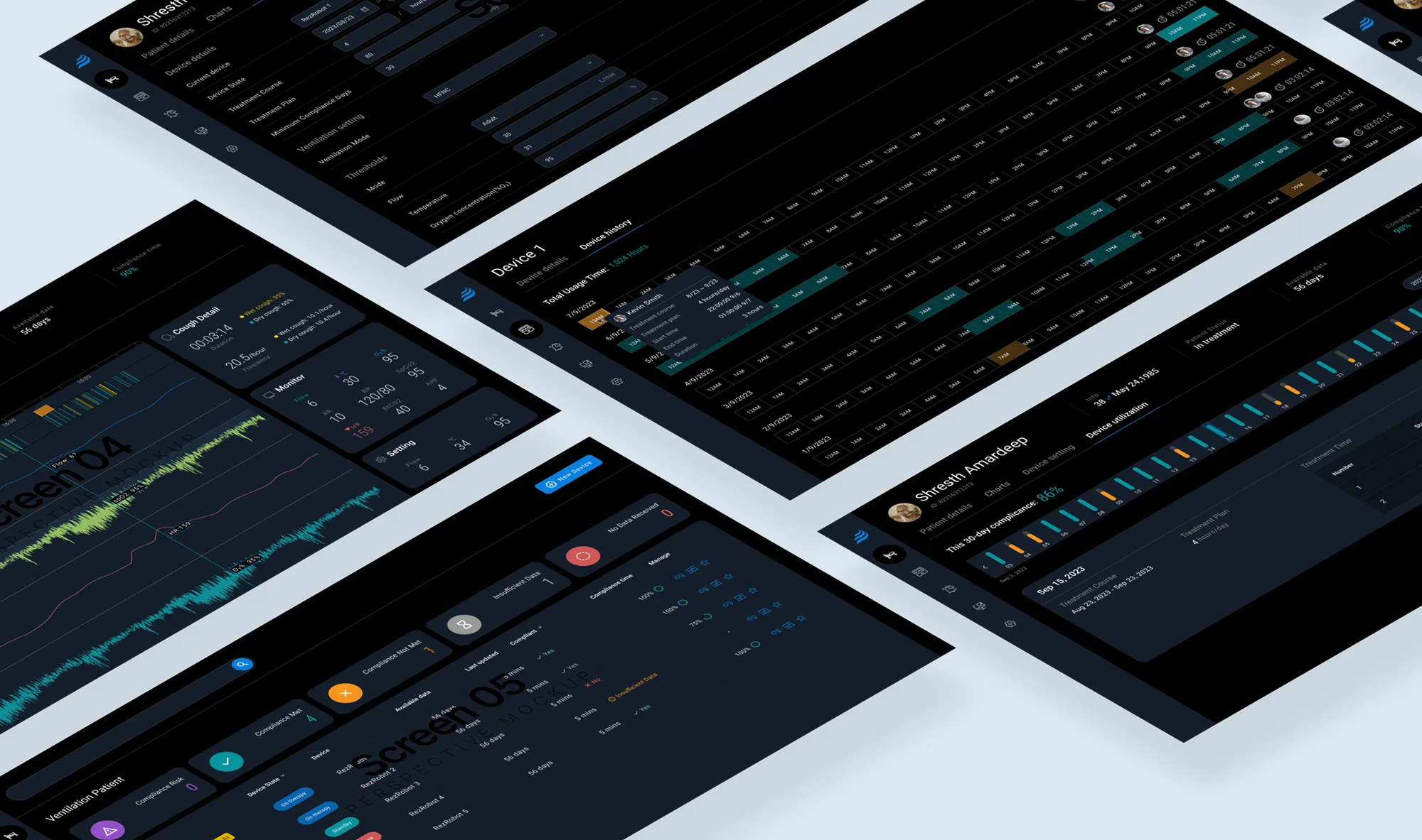 设备监控与数据图表